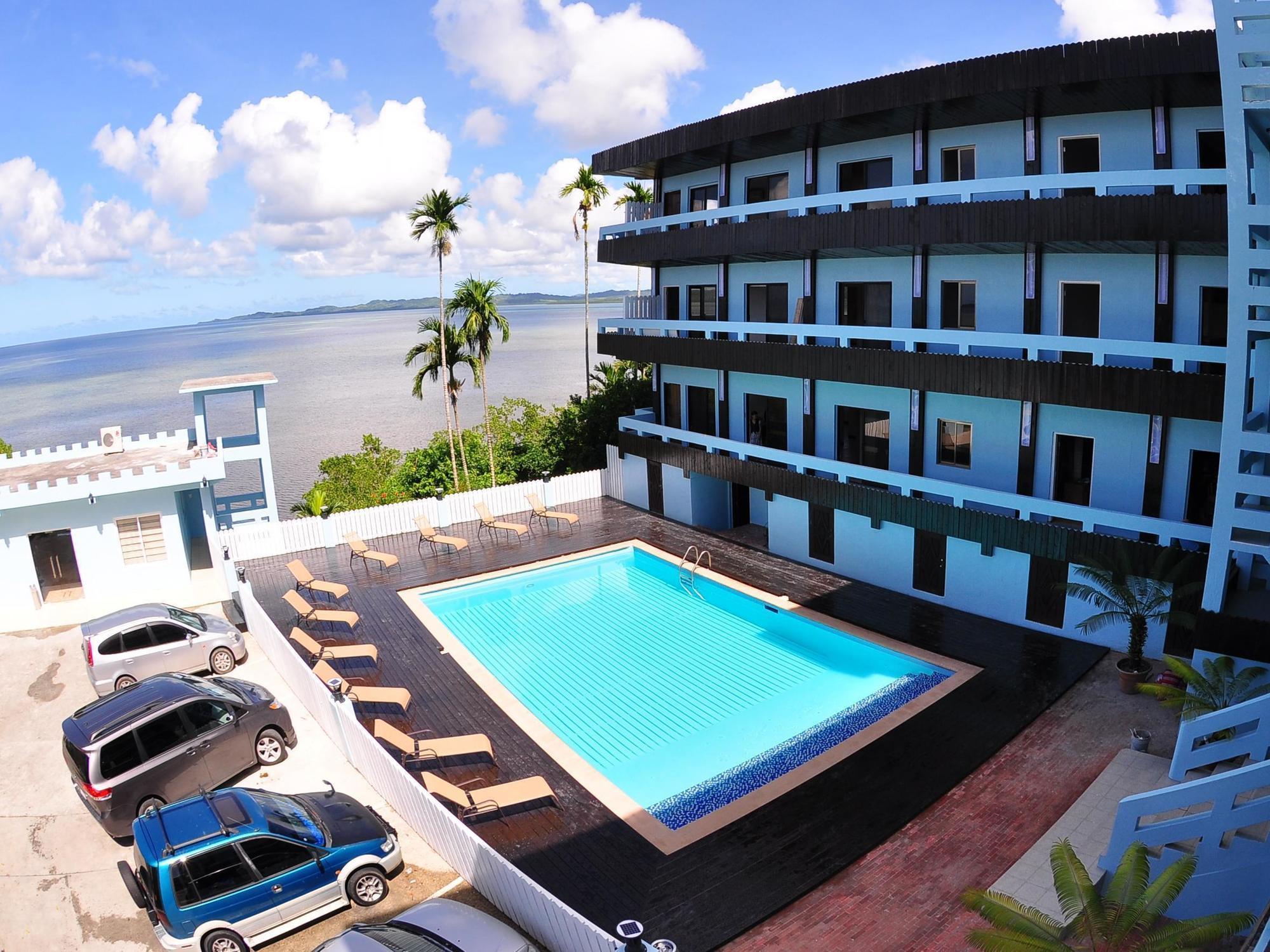 Blue Ocean View Hotel Koror Kültér fotó
