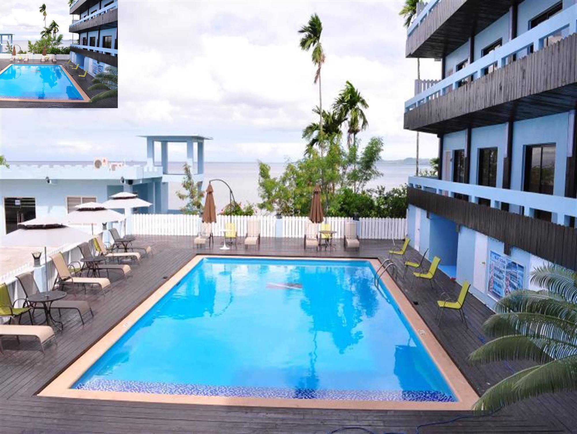 Blue Ocean View Hotel Koror Kültér fotó